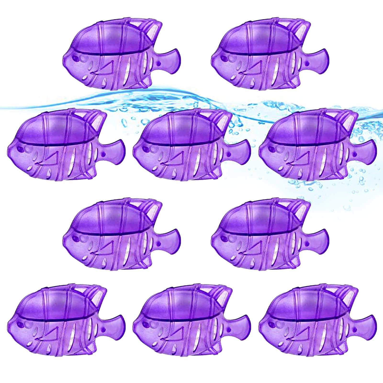 ZIBUYU 10pcs Universal Humidifier Tank Cleaner, Compatible with Drop, Droplet, Humidifier Fish, Most Warm & Cool Mist Humidifiers Fish Tank, Purple ZIBUYU 10pcs Universal Humidifier Tank Cleaner, Compatible with Drop, Droplet, Humidifier Fish, Most Warm & Cool Mist Humidifiers Fish Tank, Purple